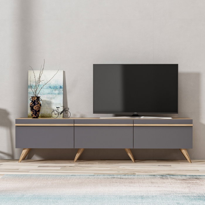 Hanah Home Amsterdam Soporte para TV Antracita